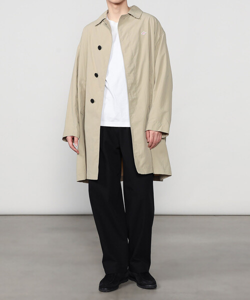 ダントン(DANTON) ナイロン ステンカラーコート