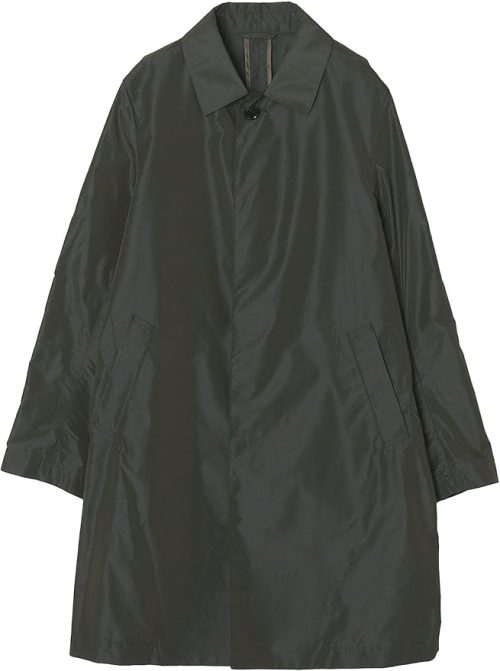 シップス(SHIPS) ナイロン シルク ステンカラーコート