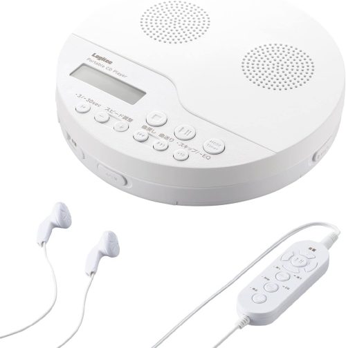 ロジテック(Logitec) ポータブルCDプレーヤー LCP-PAPS02WH