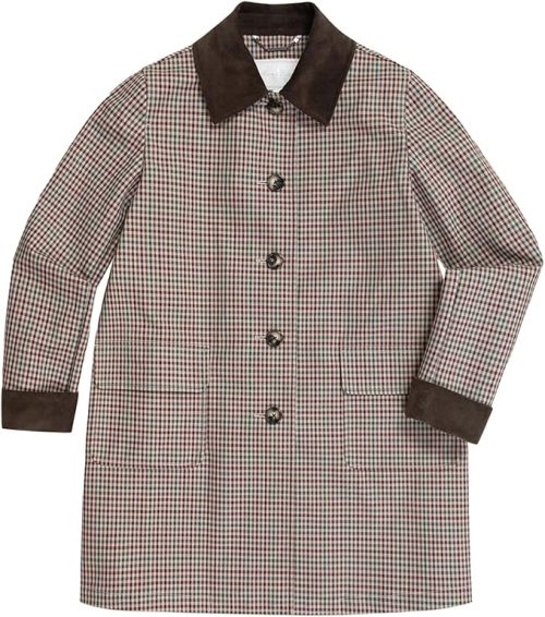 ブルックスブラザーズ(Brooks Brothers) ボンディング チェック ステンカラーコート