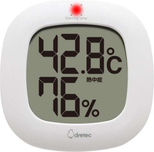 ドリテック(DRETEC) デジタル温湿度計 ルミール O-423