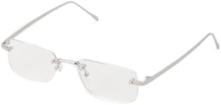 ティーケー タケオキクチ(tk.TAKEO KIKUCHI) リムレスメガネ シルバー206