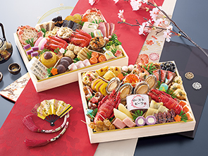 匠本舗 京都祇園 華舞 監修特大二段重 双の舞