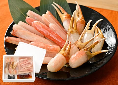北海道ぎょれん 本ずわいがに しゃぶしゃぶ セット 1~2人前程度