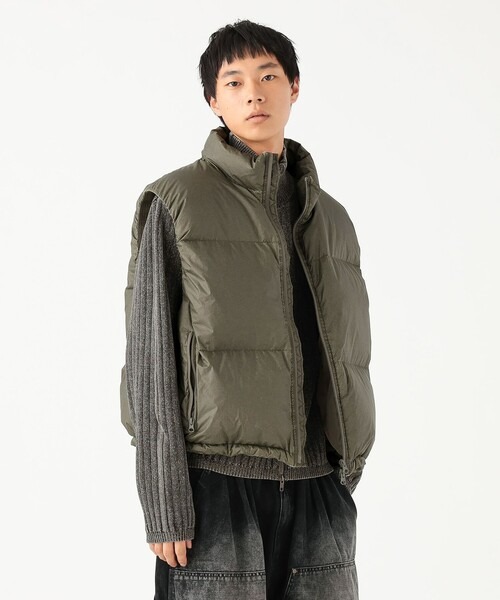 ビームス(BEAMS) ワイドフィット フェード ダウンベスト 11-06-0417-139