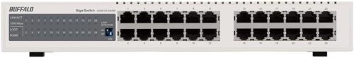 バッファロー(BUFFALO) Giga対応スイッチングハブ 金属筺体 電源内蔵モデル LSW5-GT-24NSR
