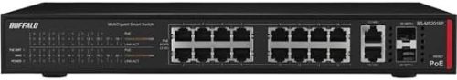 バッファロー(BUFFALO) スマートスイッチ 16ポート BS-MS2016P