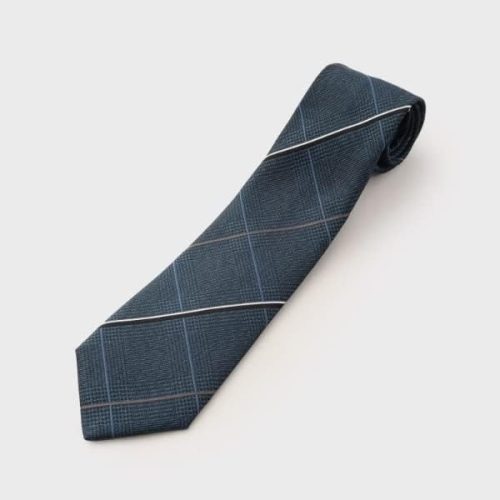 タケオキクチ(TAKEO KIKUCHI) 番千鳥ウィンドペン柄 ネクタイ