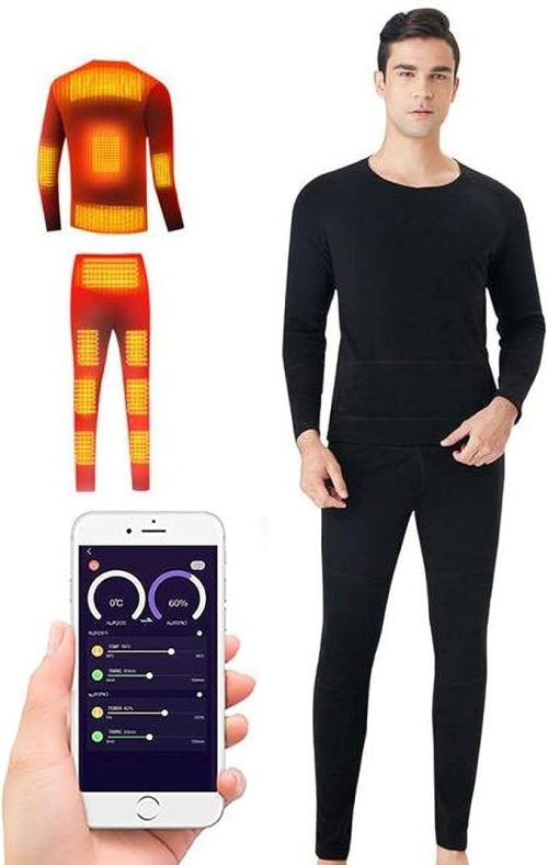 scosao 電熱ヒーター インナーウェア 上下セット