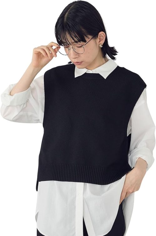 コムサイズム(COMME CA ISM) ニットベスト