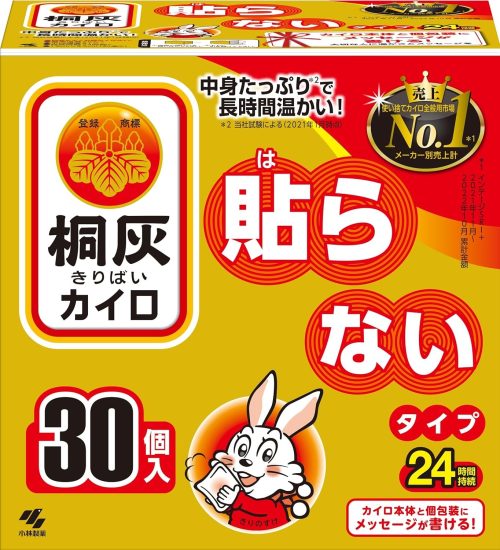 小林製薬 桐灰カイロ 貼らないタイプ レギュラーサイズ