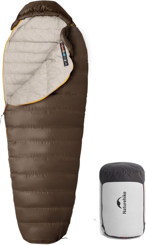 ネイチャーハイク(NatureHike) ミイラ型 ダウンシュラフ