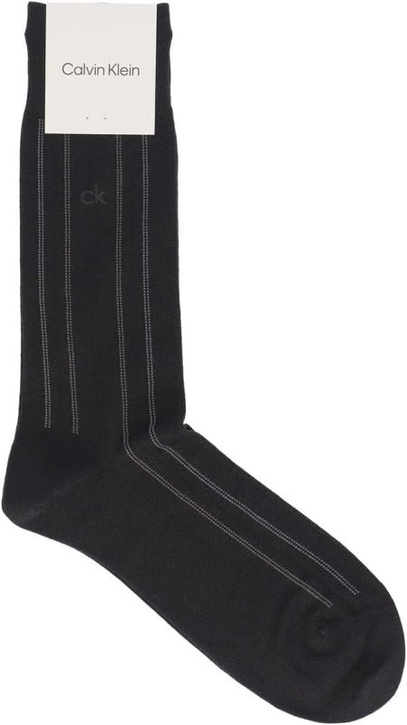 カルバンクライン(Calvin Klein) 抗菌防臭 ストライプ ビジネスソックス