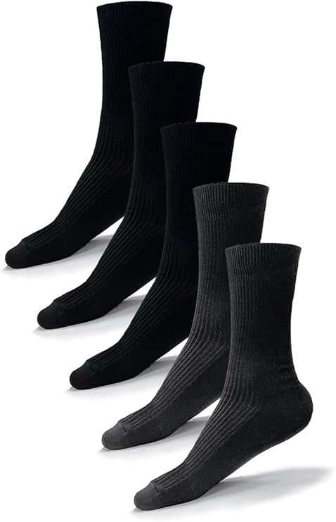 洋服の青山 ５足組消臭リブソックス