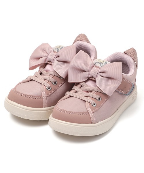 イフミー(IFME) キッズ Wild flower series ビッグリボンスニーカー