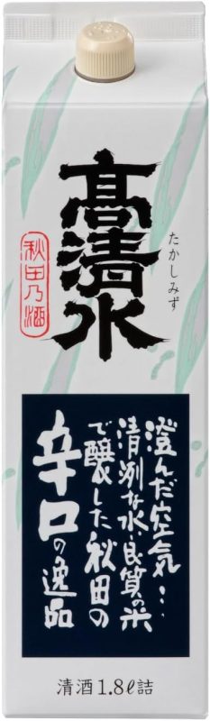 秋田酒類製造 高清水 辛口パック