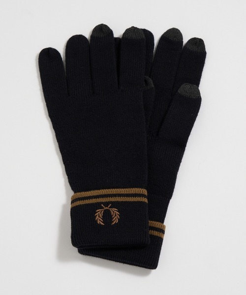 フレッドペリー(FRED PERRY) Twin Tipped Merino Wool Gloves