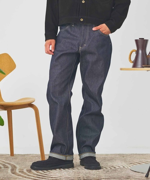 リー(Lee) RIDERS101 STRAIGHT/ライダース ストレートデニムパンツ/セットアップ可