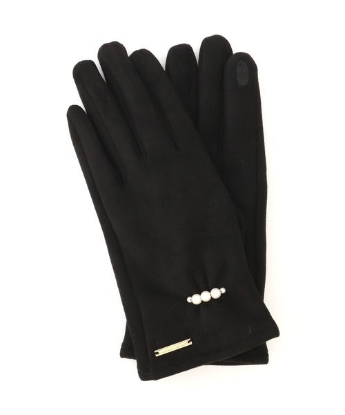 ジル バイ ジルスチュアート(JILL by JILLSTUART) フェイクスエードパールグローブ