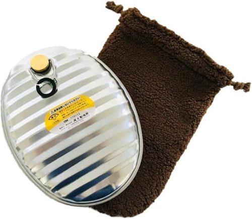 尾上製作所(ONOE) トタン湯たんぽブラウンカバー付 MY-7205