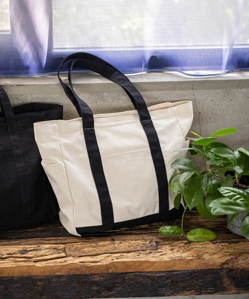 グローバルワーク(GLOBAL WORK) キャンバスZIPトート