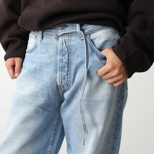 アクネ ストゥディオズ(Acne Studios) ルーズフィットジーンズ - 1991 Toj - ライトブルー