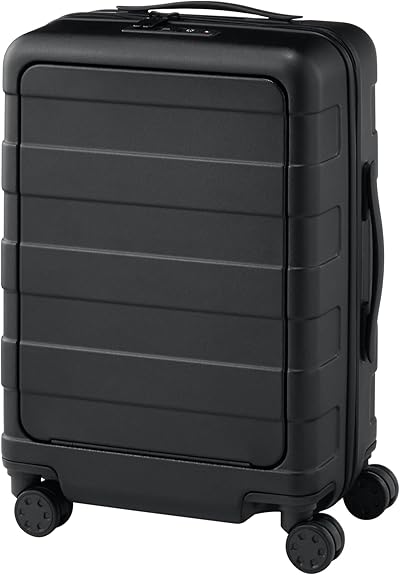 無印良品 バーを自由に調節できる フロントオープン キャリーケース 32L