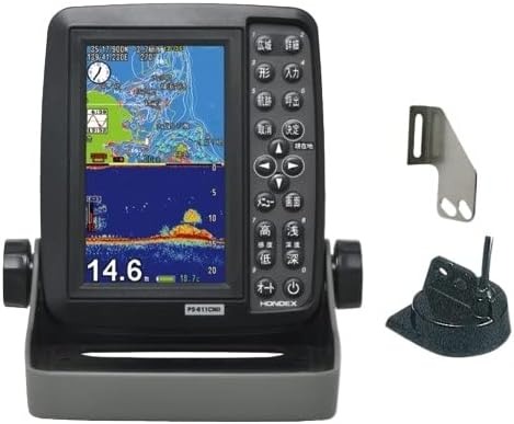 ホンデックス(HONDEX) 5型ワイド液晶ポータブルプロッター魚探 PS-611CN II