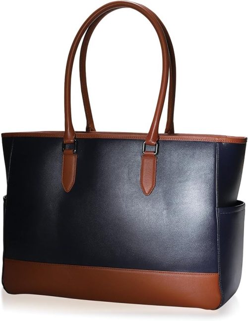 BLUE SINCERE 本革 バイカラートートバッグ Ludus