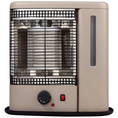 クワッズ(QUADS) スチーム加湿機能付 電気ストーブ WARMTH