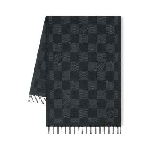 ルイ・ヴィトン(LOUIS VUITTON) マフラー・ダミエ ルイ・ヴィトン