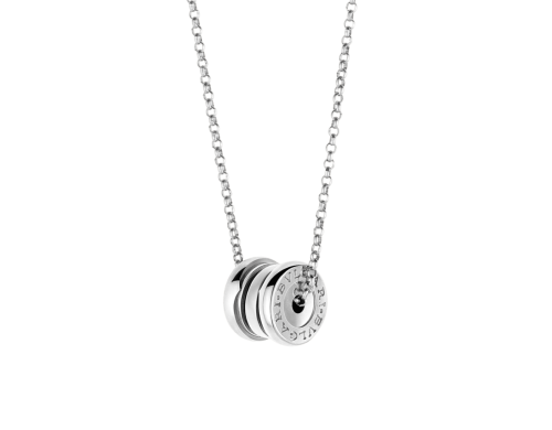 ブルガリ(BVLGARI) ビー・ゼロワン ネックレス ホワイトゴールド