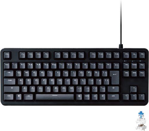 エレコム(ELECOM) メカニカルゲーミングキーボード TK-GK20CBK