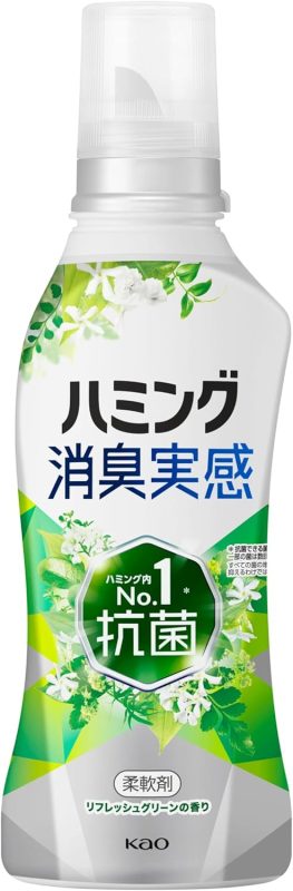 花王(Kao) ハミング 消臭実感 リフレッシュグリーンの香り 510ml