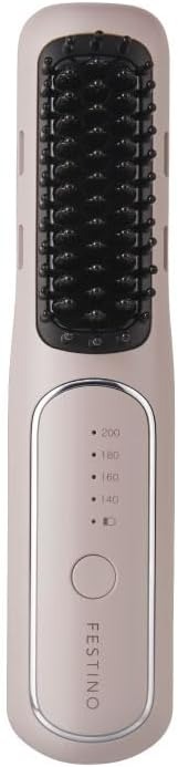 フェスティノ(FESTINO) 充電式スタイリングヒーターブラシ SMHB-049