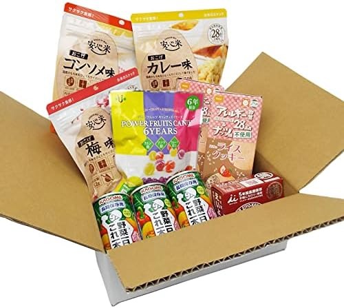 あんしんの殿堂防災館 おもいやりおやつセット7種10品 非常食セット