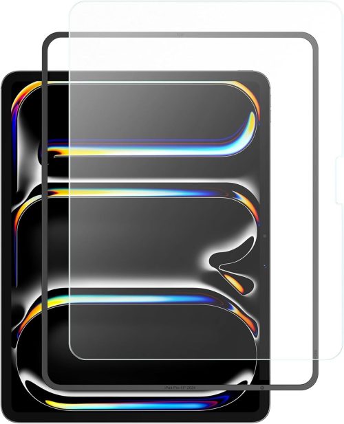 NIMASO iPad Pro 11インチ アンチグレアガラスフィルム ガイド枠付き