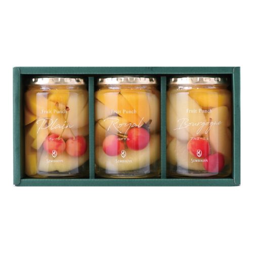 千疋屋総本店 フルーツポンチ トリオセット
