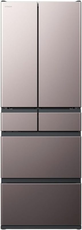 日立(HITACHI) 6ドア冷蔵庫 485L R-HWC49X