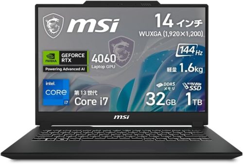 エムエスアイ(MSI) Creator M14 A13V Creator-M14-A13VF-5068JP