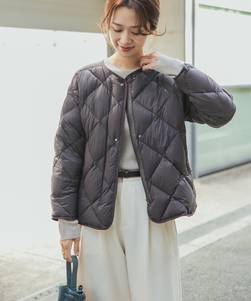 アーバンリサーチドアーズ(URBAN RESEARCH DOORS) ライトダウンキルトショートブルゾン