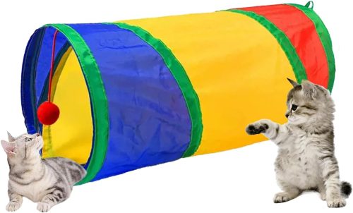 TJT 猫トンネル レインボー