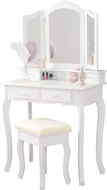 萩原(Hagihara) 三面鏡ドレッサー MD-6568