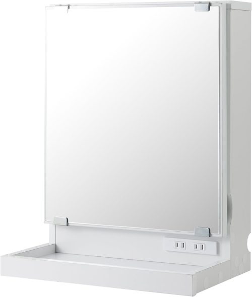 ロウヤ(LOWYA) 収納付き卓上ミラー