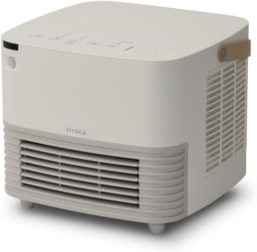 シロカ(siroca) 人感センサー付き セラミックファンヒーター ポカCUBE SH-CF251