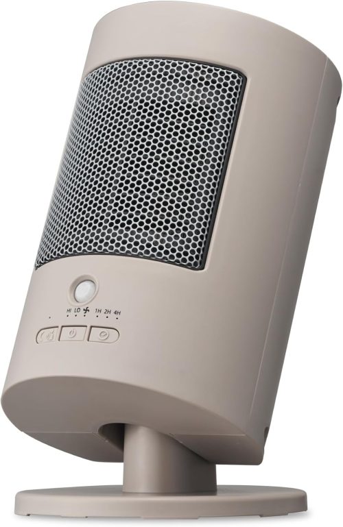 ドウシシャ(DOSHISHA) 人感センサー付き 上下自動首振りセラミックヒーター CHY-062J