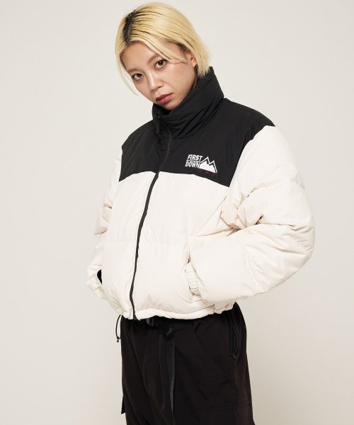 ファーストダウン(FIRST DOWN) ショート バブルダウンジャケット マイクロフト SHORT BUBBLE DOWN JKT MICROFT