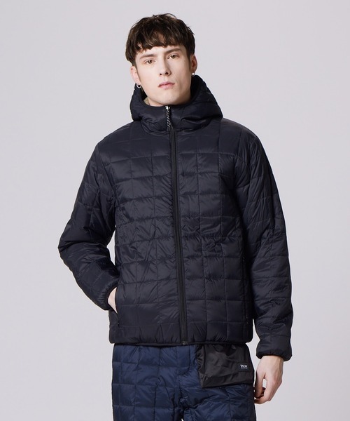 タイオン(TAION) マウンテン リバーシブル ダウン×ボア フーディー