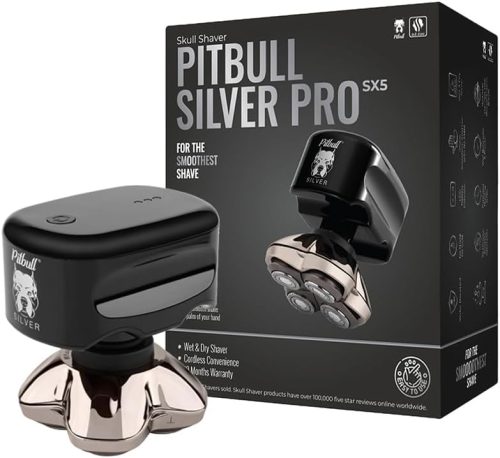 Skull Shaver ピットブル シルバー PRO SX5