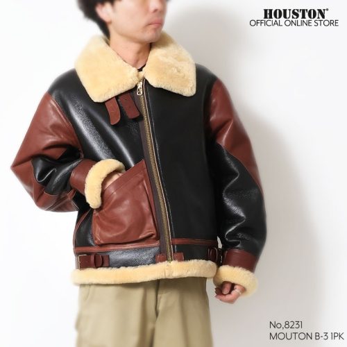 ヒューストン(HOUSTON) 8231 MOUTON B-3 JACKET -1POCKET-